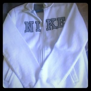 Nike zip up sweatshirt
